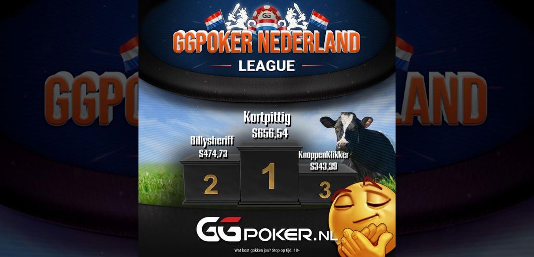 223 entries in Speelronde 8 GGPoker NL League