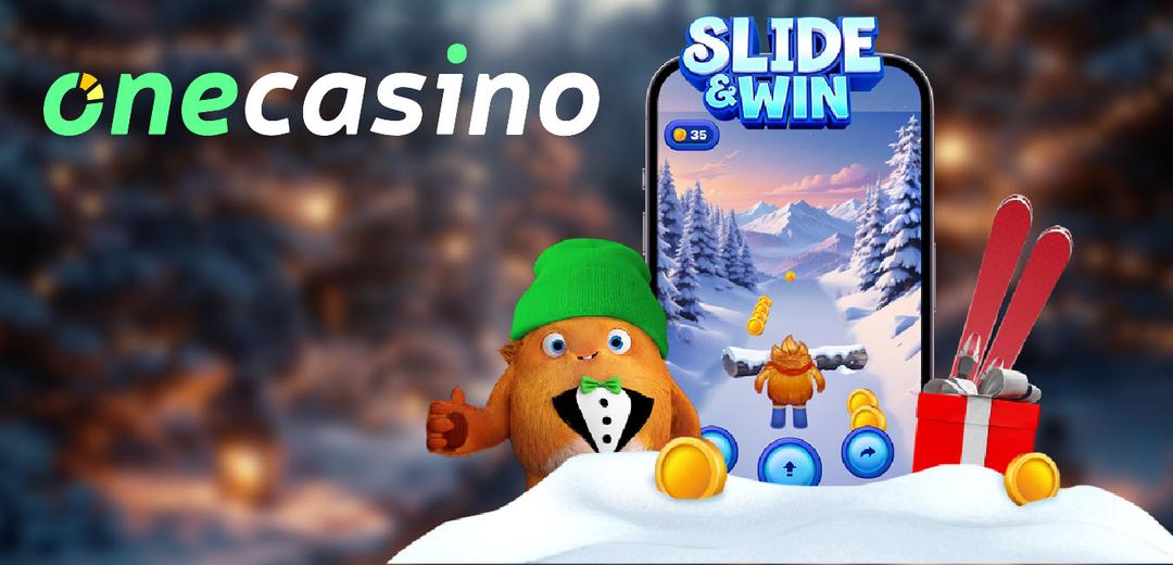 Slide to Win op One Casino!