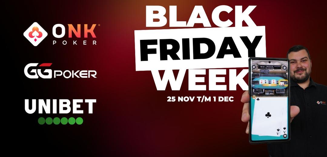 De beste black friday deals voor pokerspelers! 