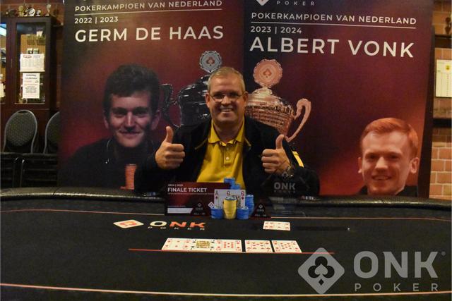 Rob Bouwense wint Pokerkampioenschap van Sint Jansteen