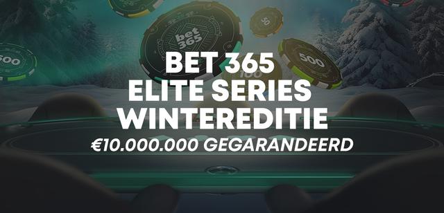 10 Miljoen gegarandeerd op Bet365 Poker!