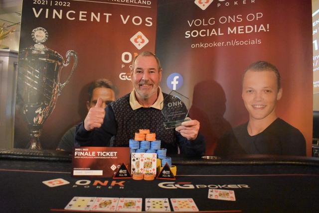 Nicholas Barnes wint Pokerkampioenschap van Alphen aan den Rijn