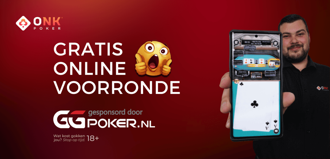 GGPoker sponsort Gratis Online Voorronde!