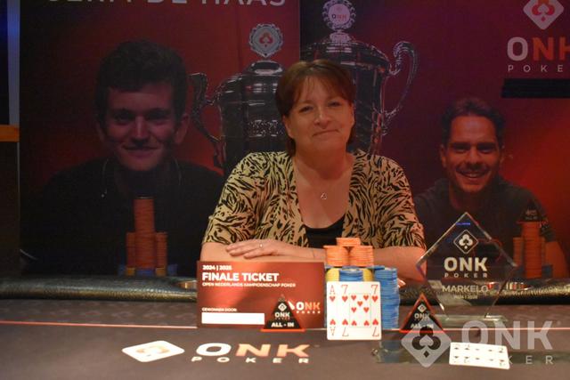 Sylvia van der Meer wint Pokerkampioenschap van Markelo