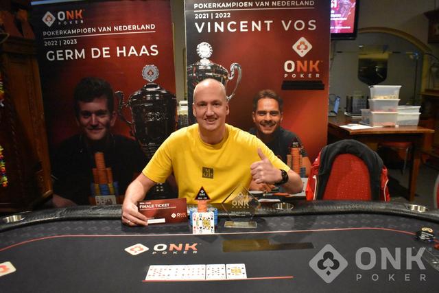 Lex Bakker wint Pokerkampioenschap van Julianadorp (Den Helder)