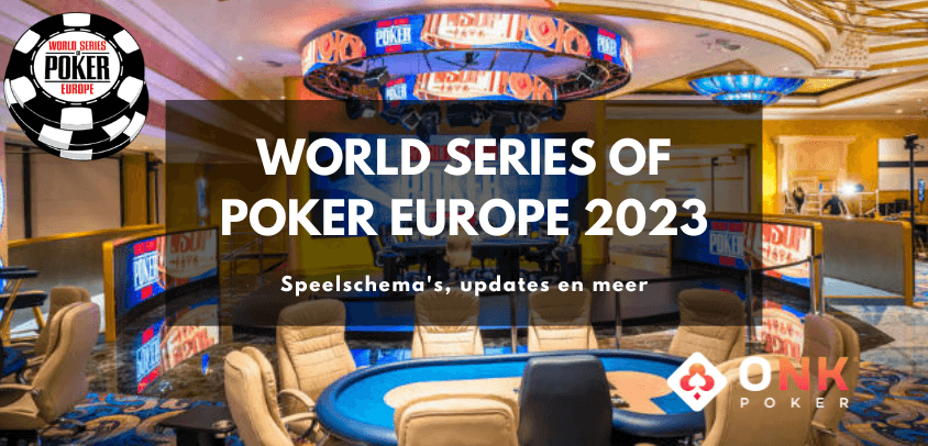 WSOPE 2023 | 25 oktober - 15 november