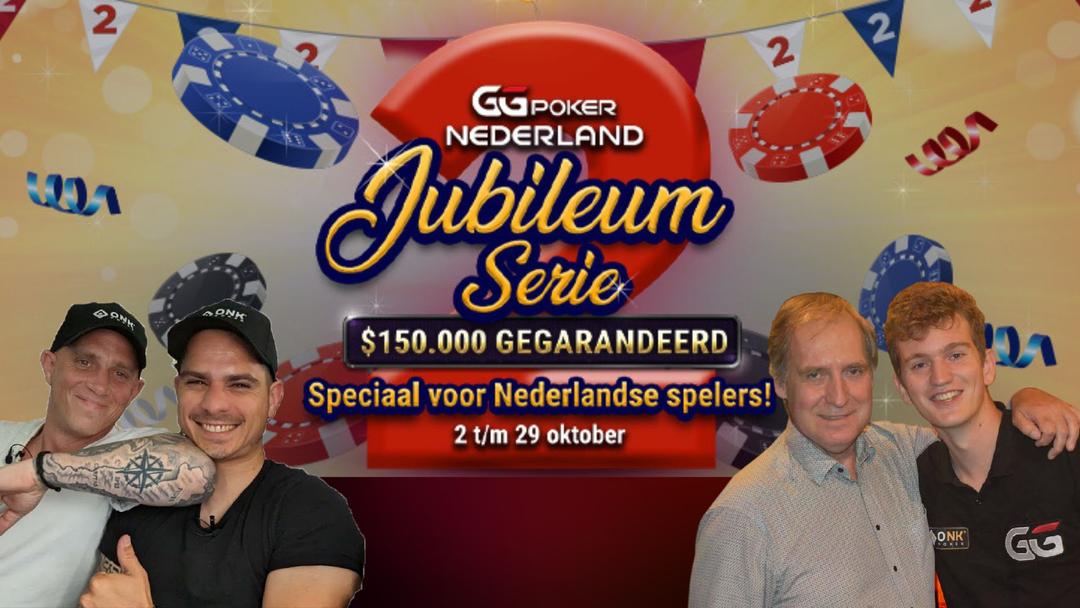 Team ONK Poker in actie in GGPoker Jubileum Serie!