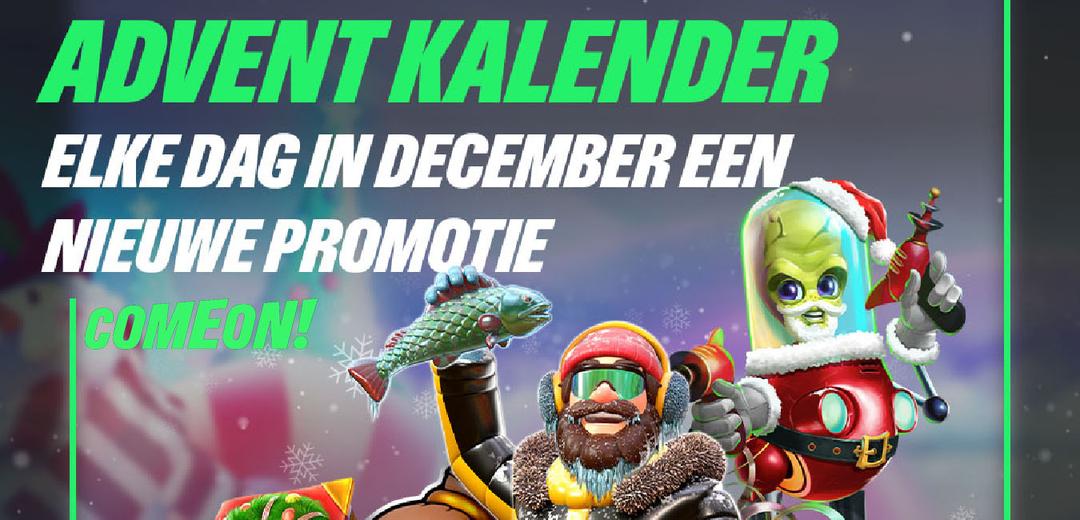 Mis het niet! De ComeOn adventskalender