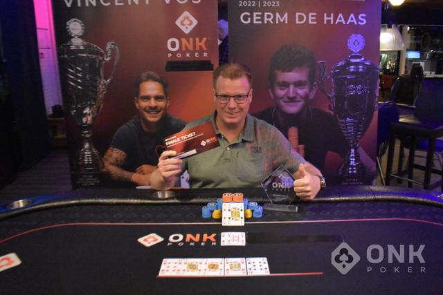 Wilco Hogenkamp wint Pokerkampioenschap van Dinxperlo