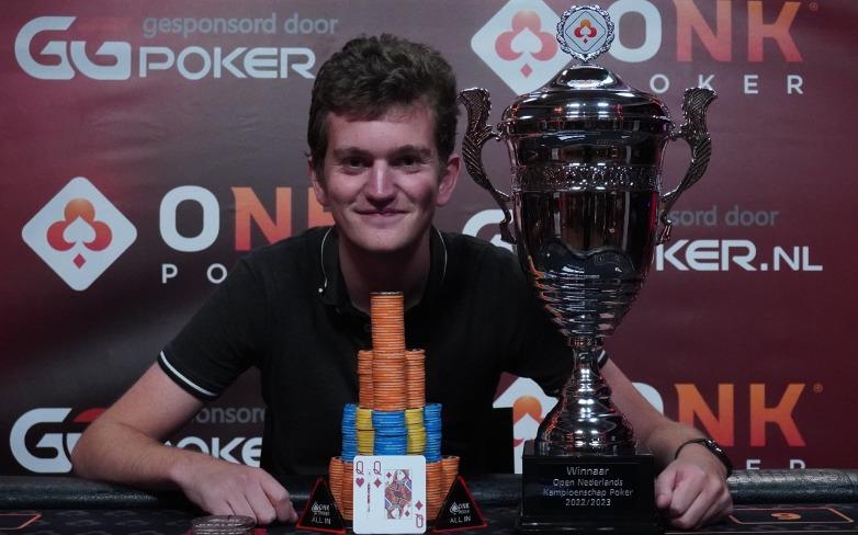 Germ de Haas is de nieuwe pokerkampioen van Nederland