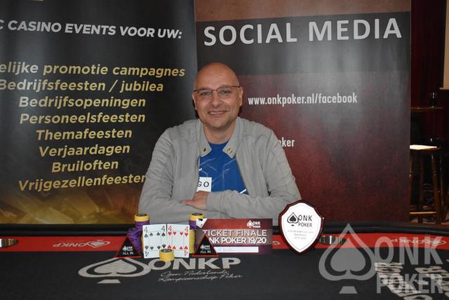 Marcel Klabbers wint Pokerkampioenschap van Maarssen