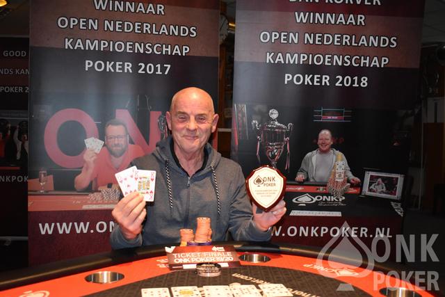 Ad Musters wint Pokerkampioenschap van Bergen Op Zoom