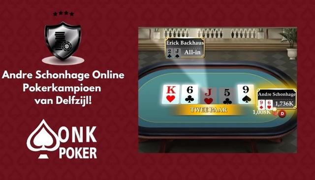     wint Online Pokerkampioenschap van Delfzijl