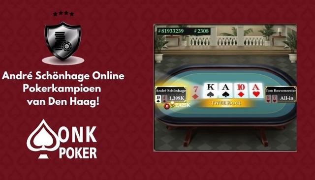     wint Online Pokerkampioenschap van  Den Haag