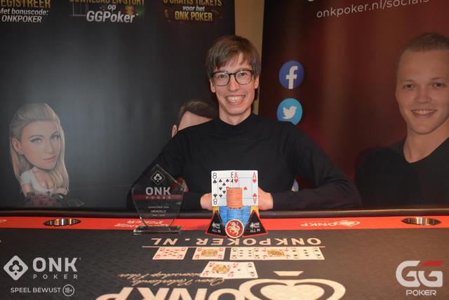 Diemer Harbers wint Pokerkampioenschap van Hengelo