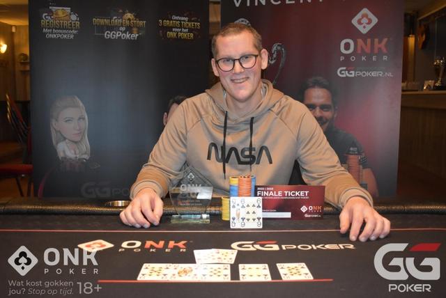 Patrick kasteele wint Pokerkampioenschap van Bergen op Zoom