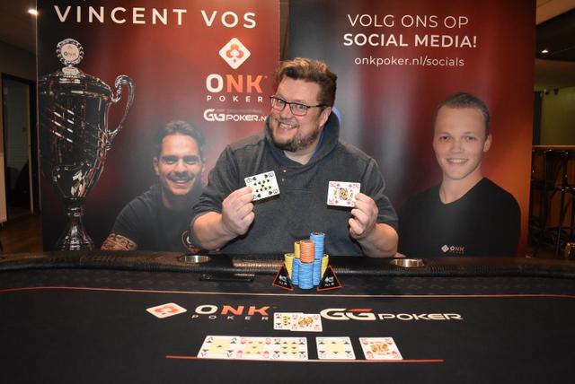 Gunhar Koops wint Pokerkampioenschap van Valthermond