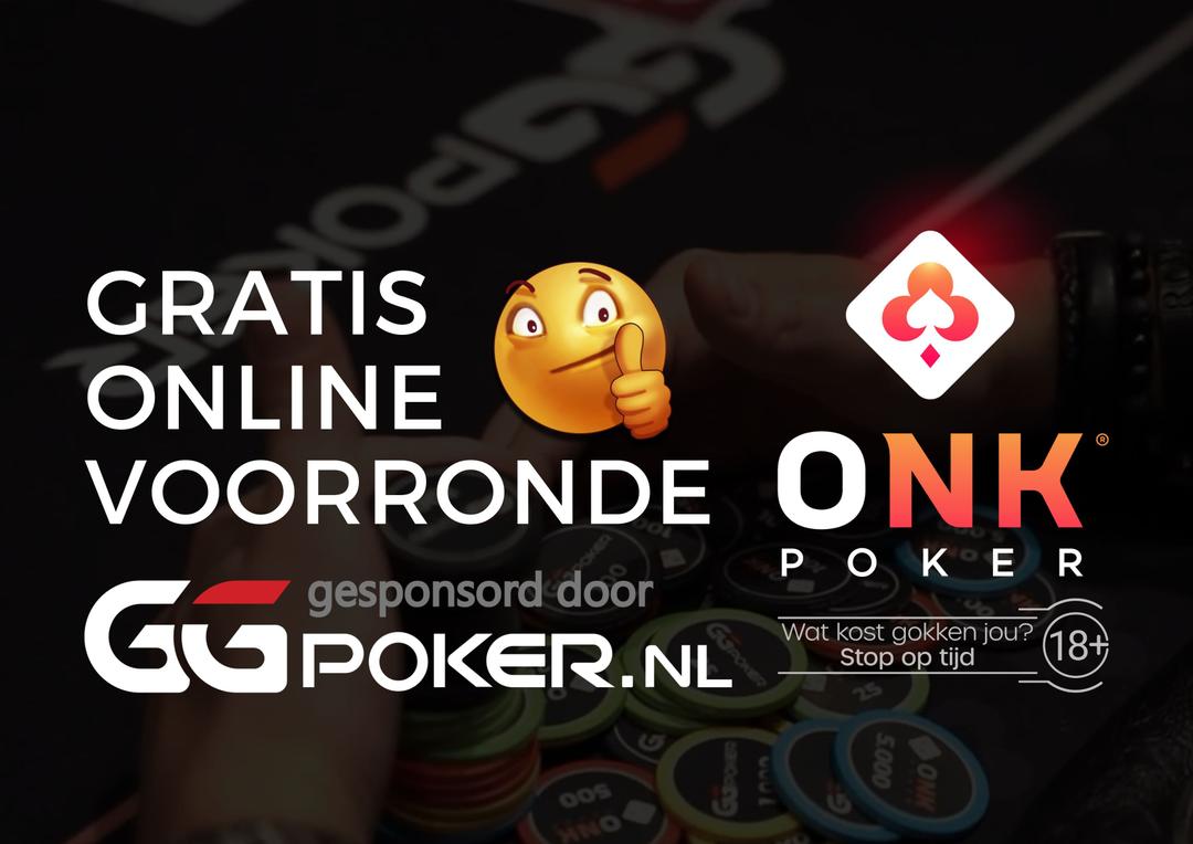 Gratis Online Voorronde (gesponsord door GGPoker)