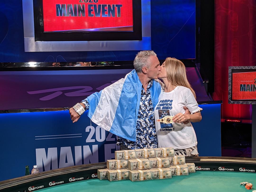 Damian Salas winnaar WSOP Main event 2020!