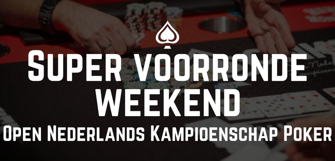 ONK Poker super voorronde weekend!