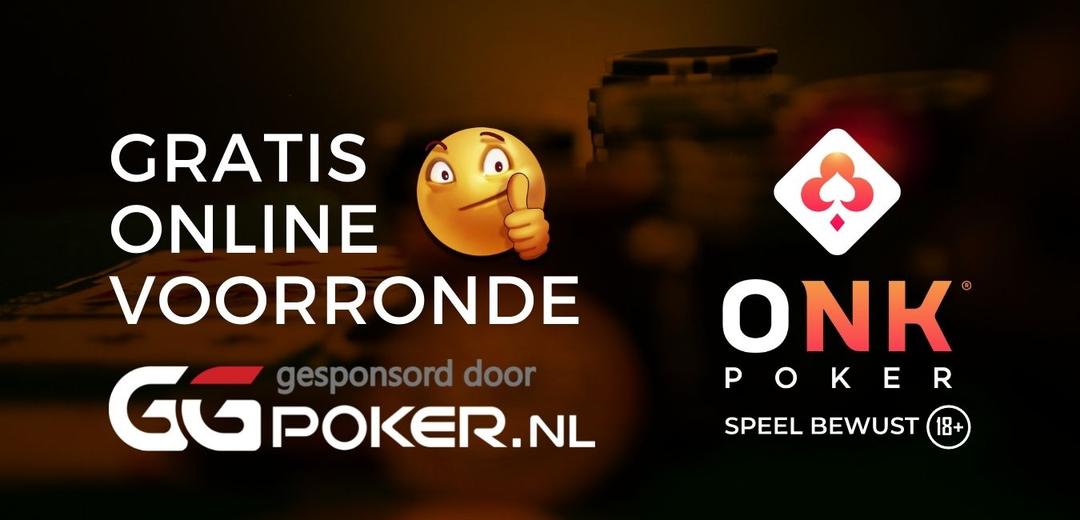 GGPoker sponsort Gratis Online Voorronde!