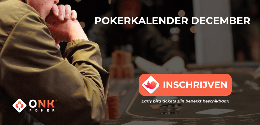 Pokerkalender van het ONK Poker