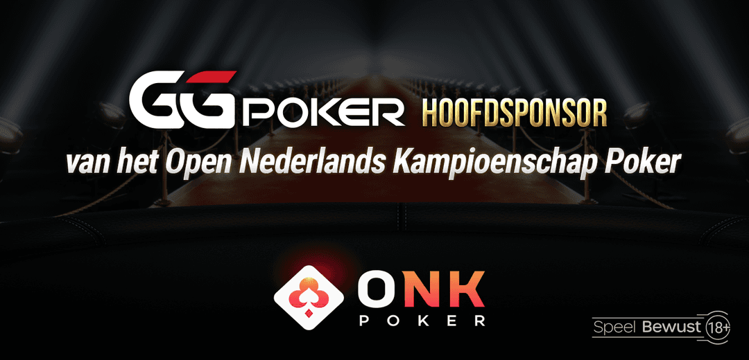 GGPoker: Hoofdsponsor van het ONK Poker