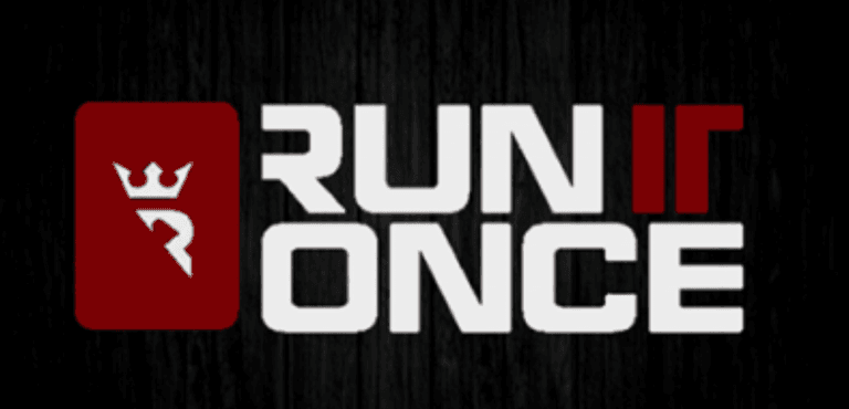 run it once run it once