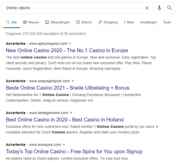 Dutch Online Casinos